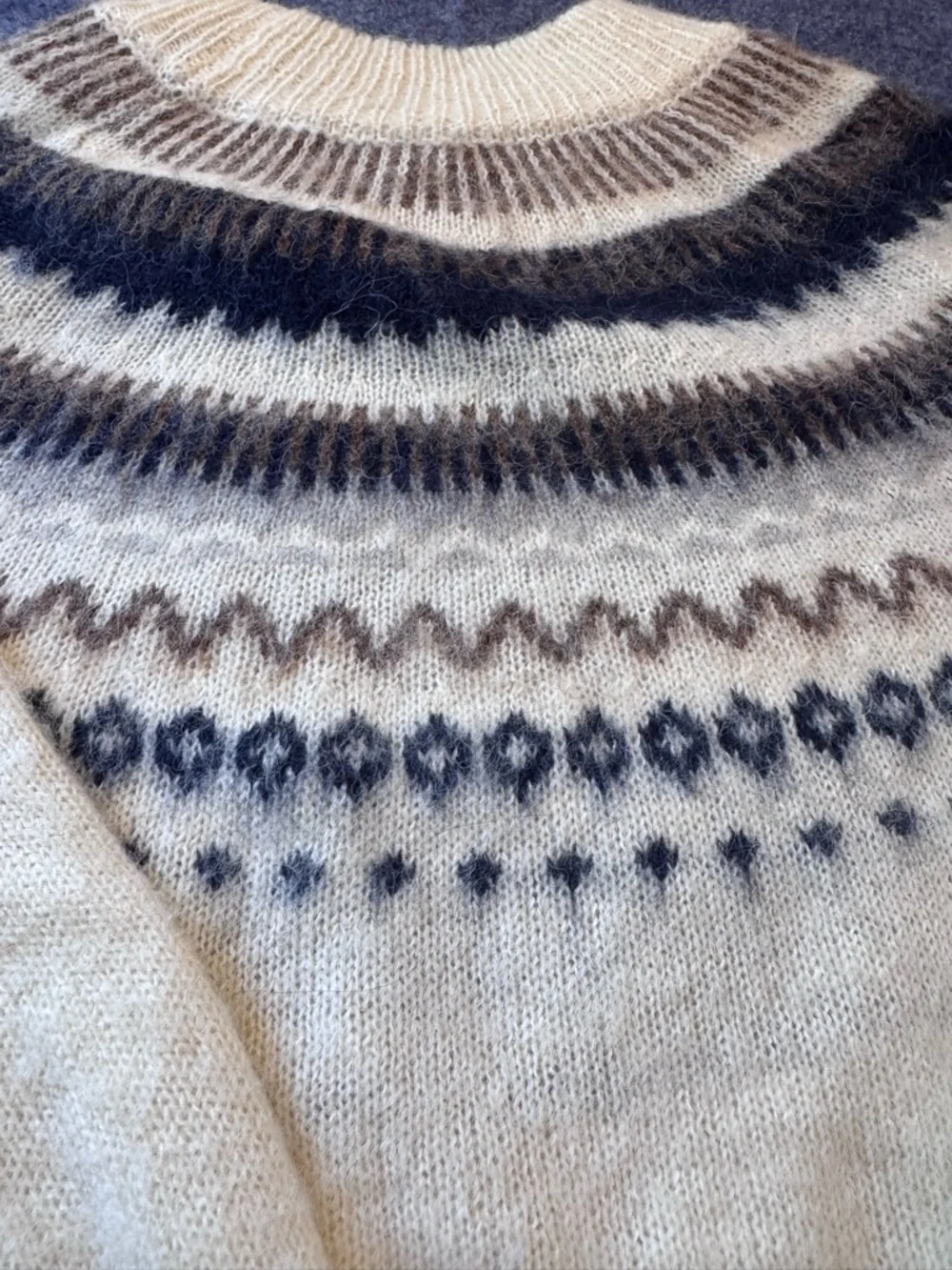 J. Crew Fair Isle Alpaca Blend Sweater